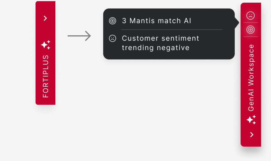 The collapsed rail evolves into a status-bearing sidebar that shows what matters before expanding.